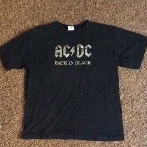 AC/DC Back in Black T shirt